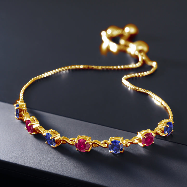 Bracelet in 925 Yellow Gold Plated Silver