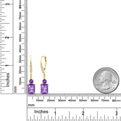 Earrings in 925 Yellow Gold Plated Silver