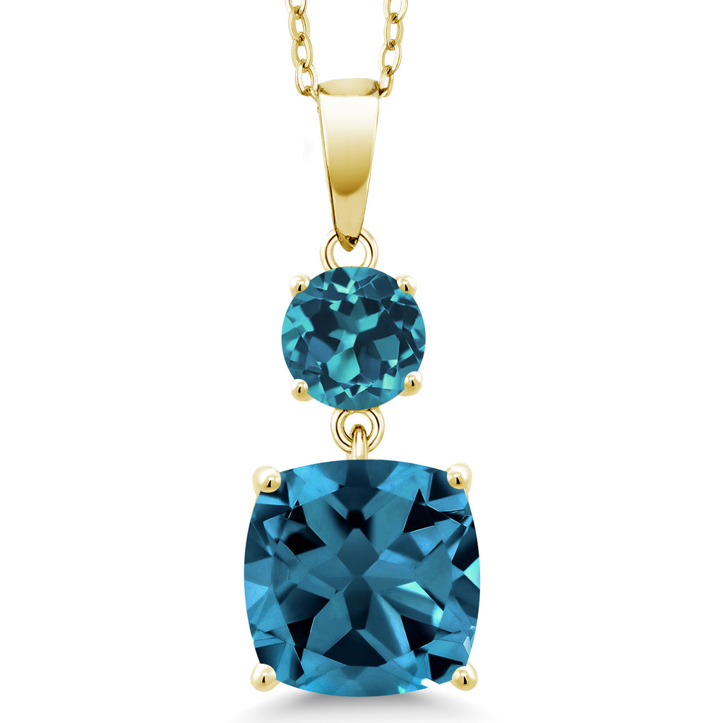 Pendant in 925 Yellow Gold Plated Silver