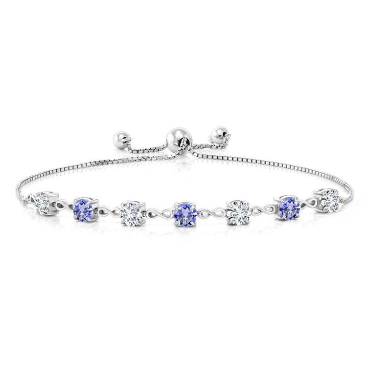 Tanzanite - December_Bracelet in 925 Sterling Silver