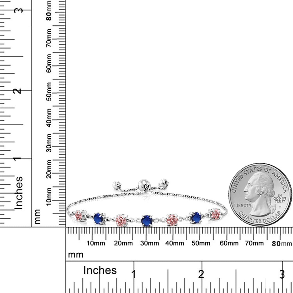 Lab Grown Diamond_Bracelet in 925 Sterling Silver