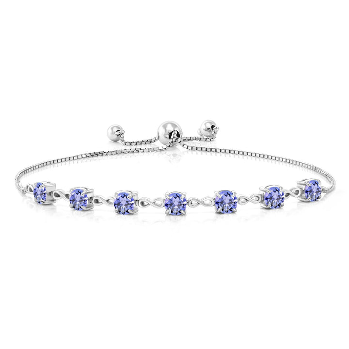 Tanzanite - December_Bracelet in 925 Sterling Silver