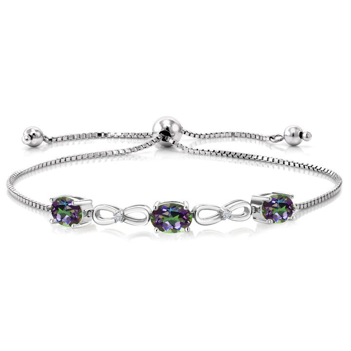 Green Mystic Topaz_Bracelet in 925 Sterling Silver