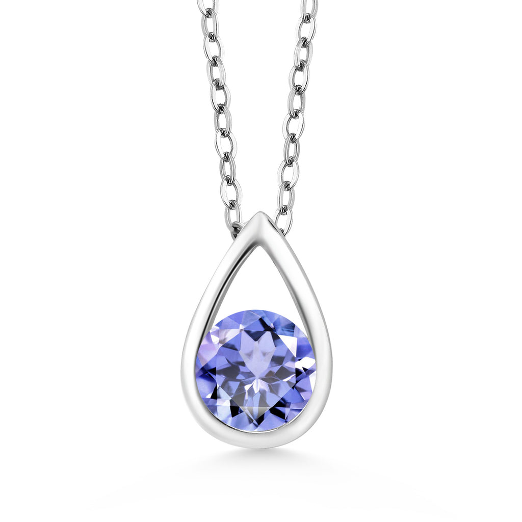 Tanzanite - December_Pendant in 925 Sterling Silver