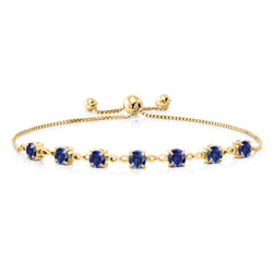 Bracelet in 925 Yellow Gold Plated Silver