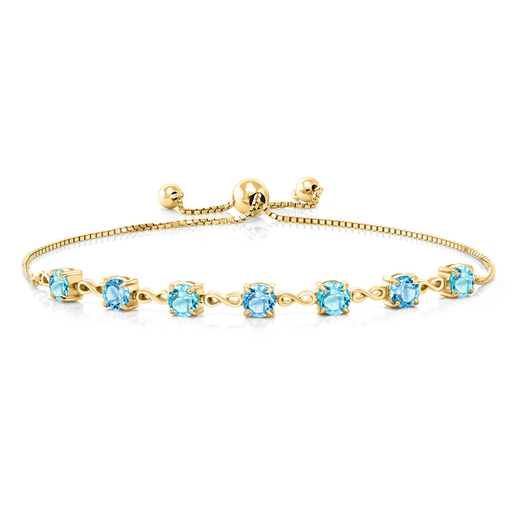Bracelet in 925 Yellow Gold Plated Silver