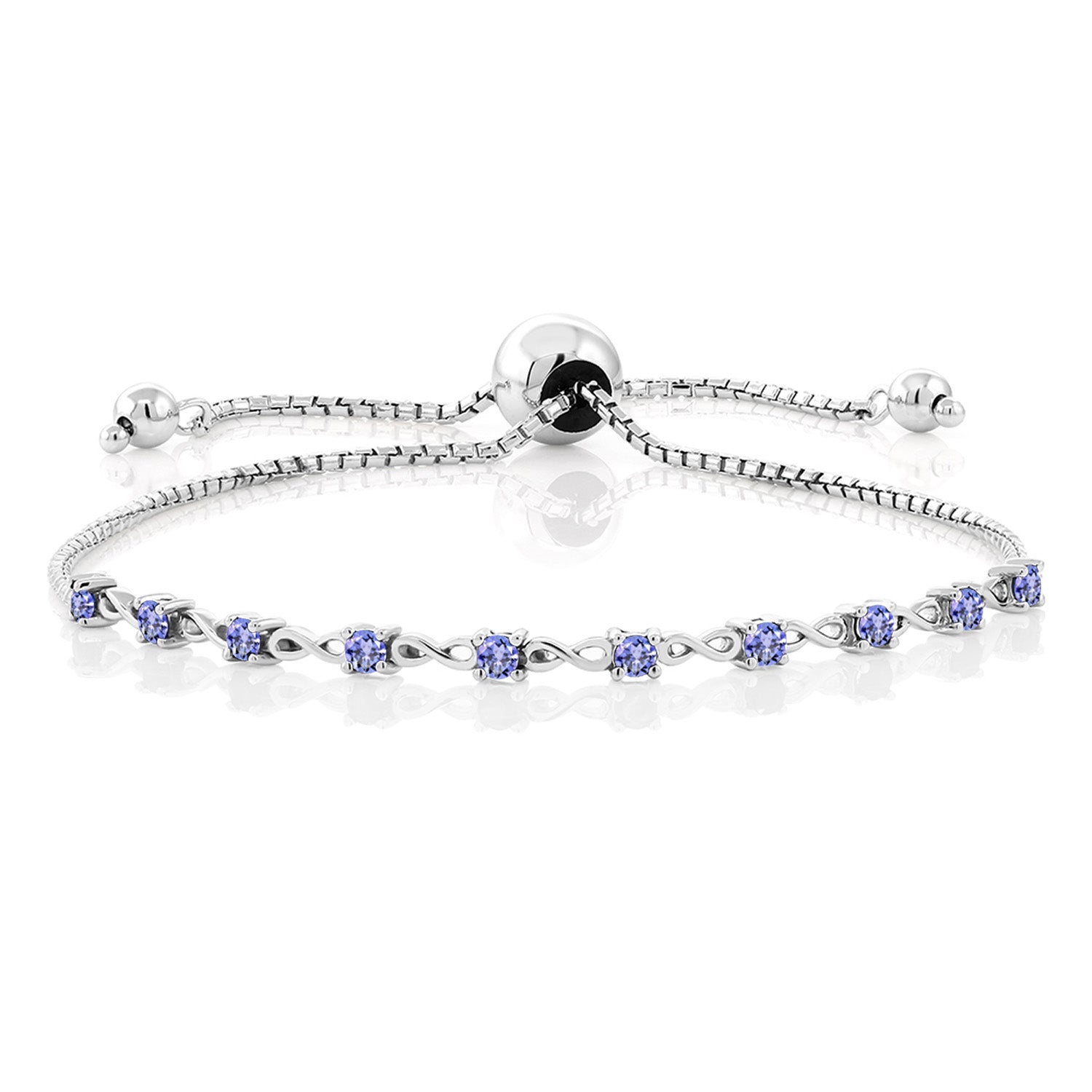 Tanzanite - December_Bracelet in 925 Sterling Silver