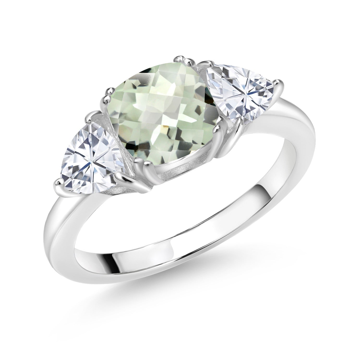 Prasiolite_5_Ring in 925 Sterling Silver