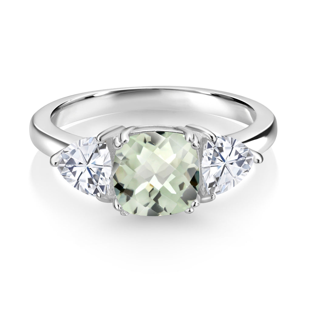 Prasiolite_5_Ring in 925 Sterling Silver