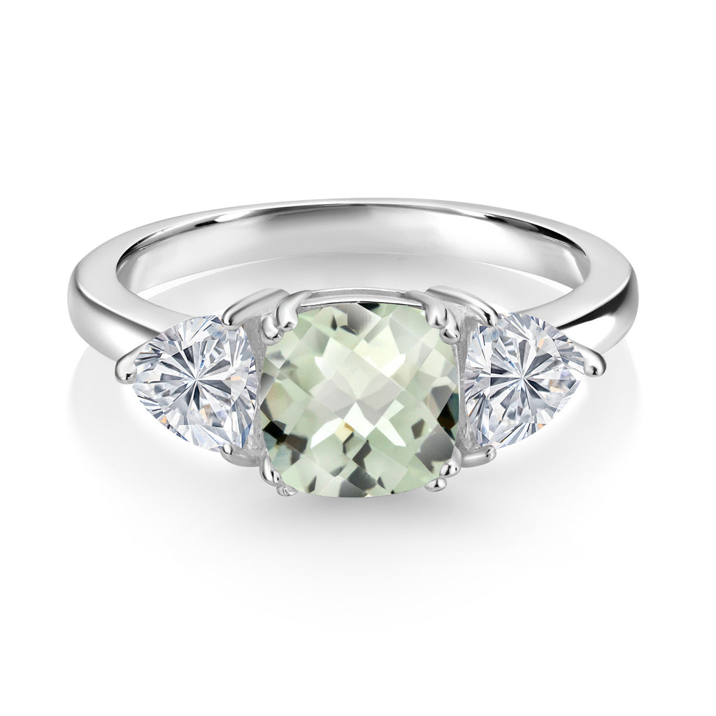 Prasiolite_5_Ring in 925 Sterling Silver
