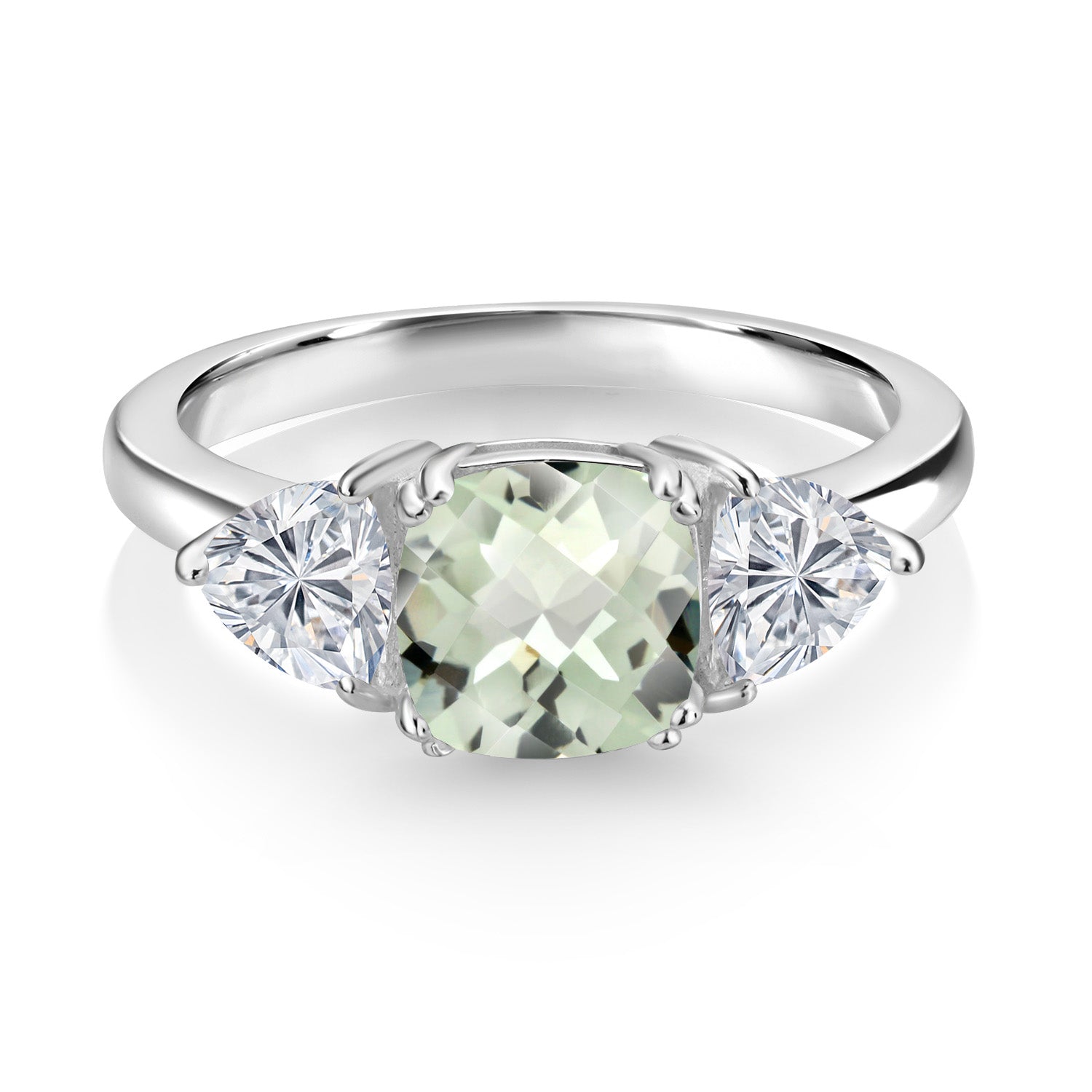 Prasiolite_5_Ring in 925 Sterling Silver