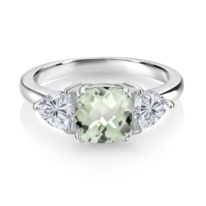 Prasiolite_5_Ring in 925 Sterling Silver
