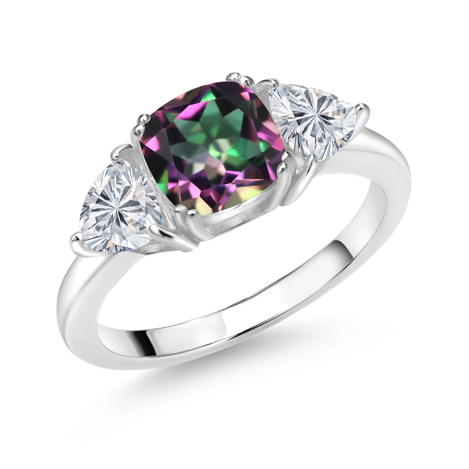 Green Mystic Topaz_9_Ring in 925 Sterling Silver