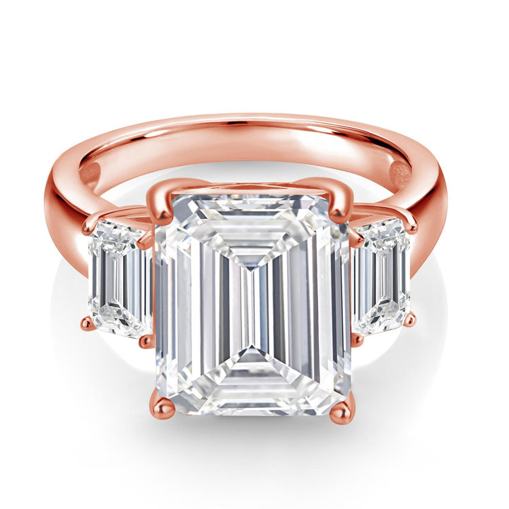 Ring in 925 Rose Gold Plated Silver