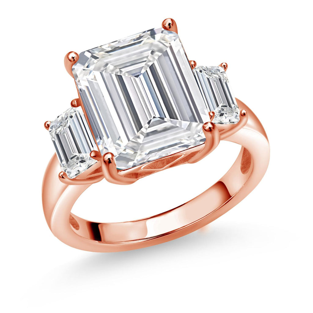 7_Ring in 925 Rose Gold Plated Silver