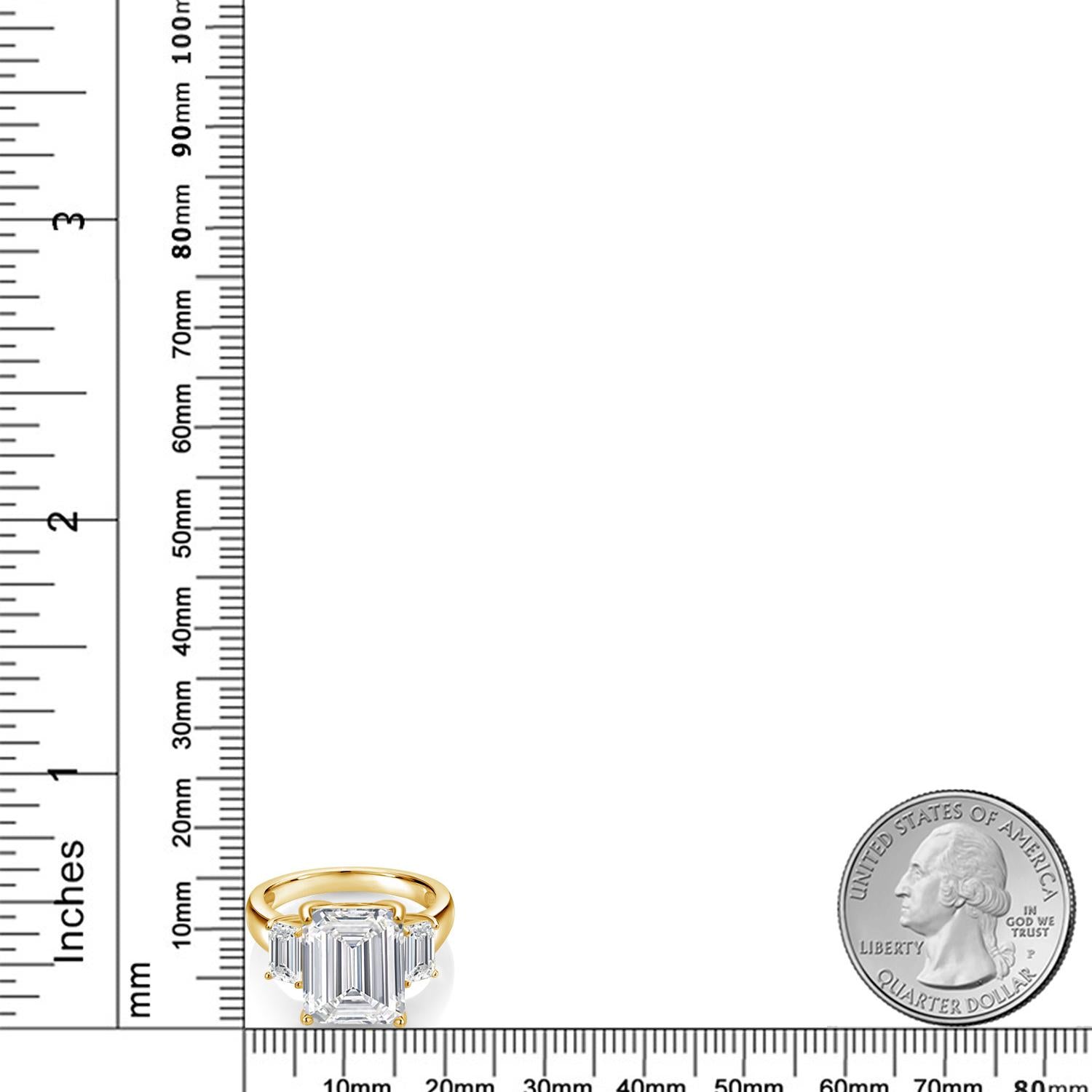 Ring in 925 Yellow Gold Plated Silver