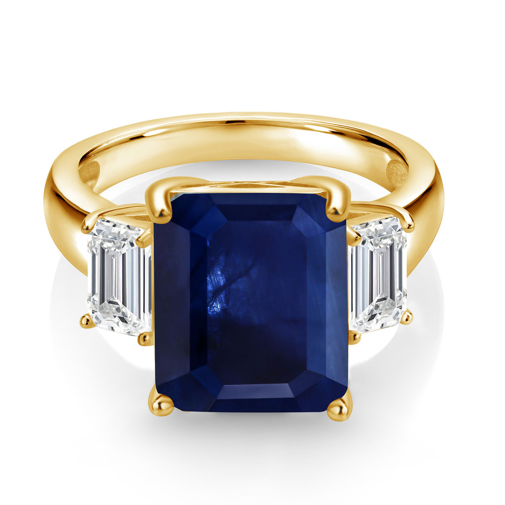 Ring in 925 Yellow Gold Plated Silver