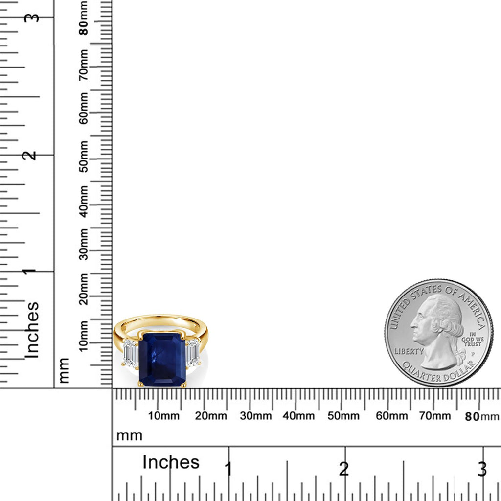 Ring in 925 Yellow Gold Plated Silver