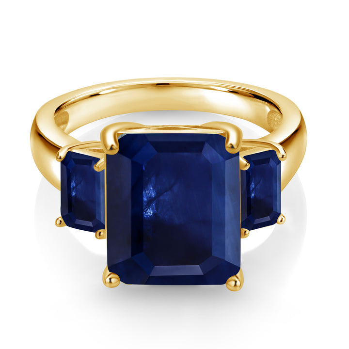 Ring in 925 Yellow Gold Plated Silver