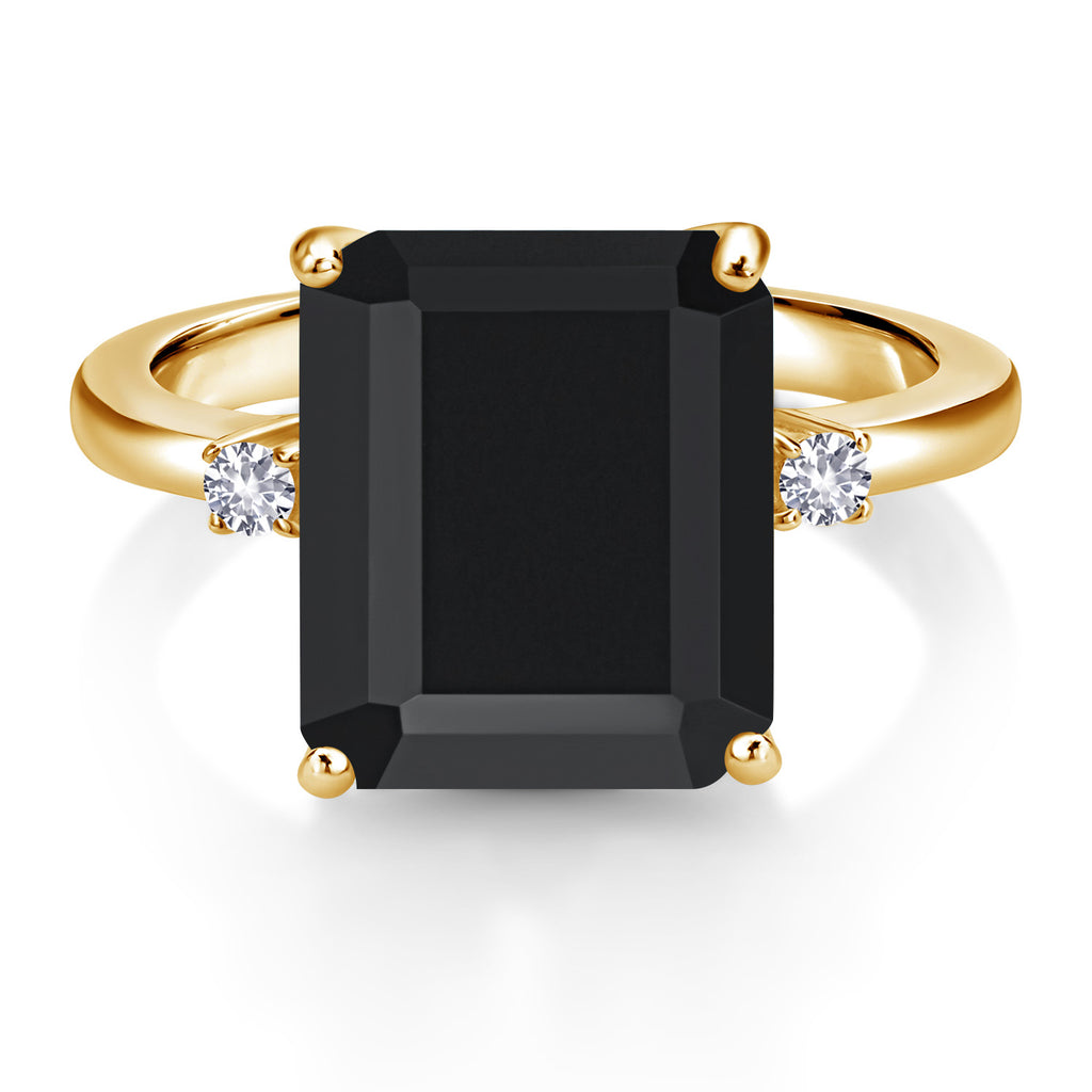 Ring in 925 Yellow Gold Plated Silver