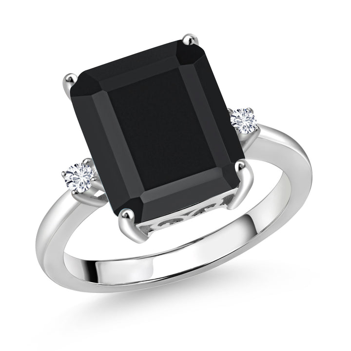 Onyx - December_5_Ring in 925 Sterling Silver