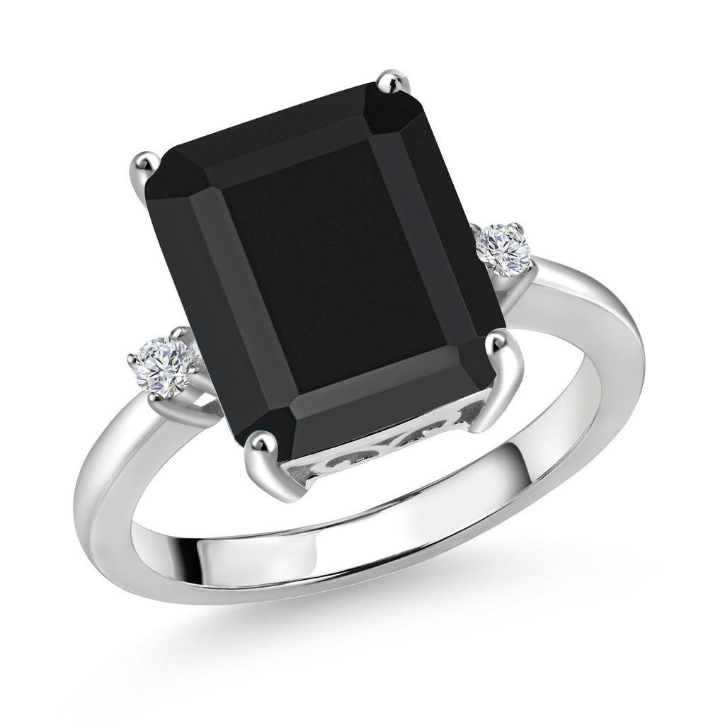 Onyx - December_6_Ring in 925 Sterling Silver
