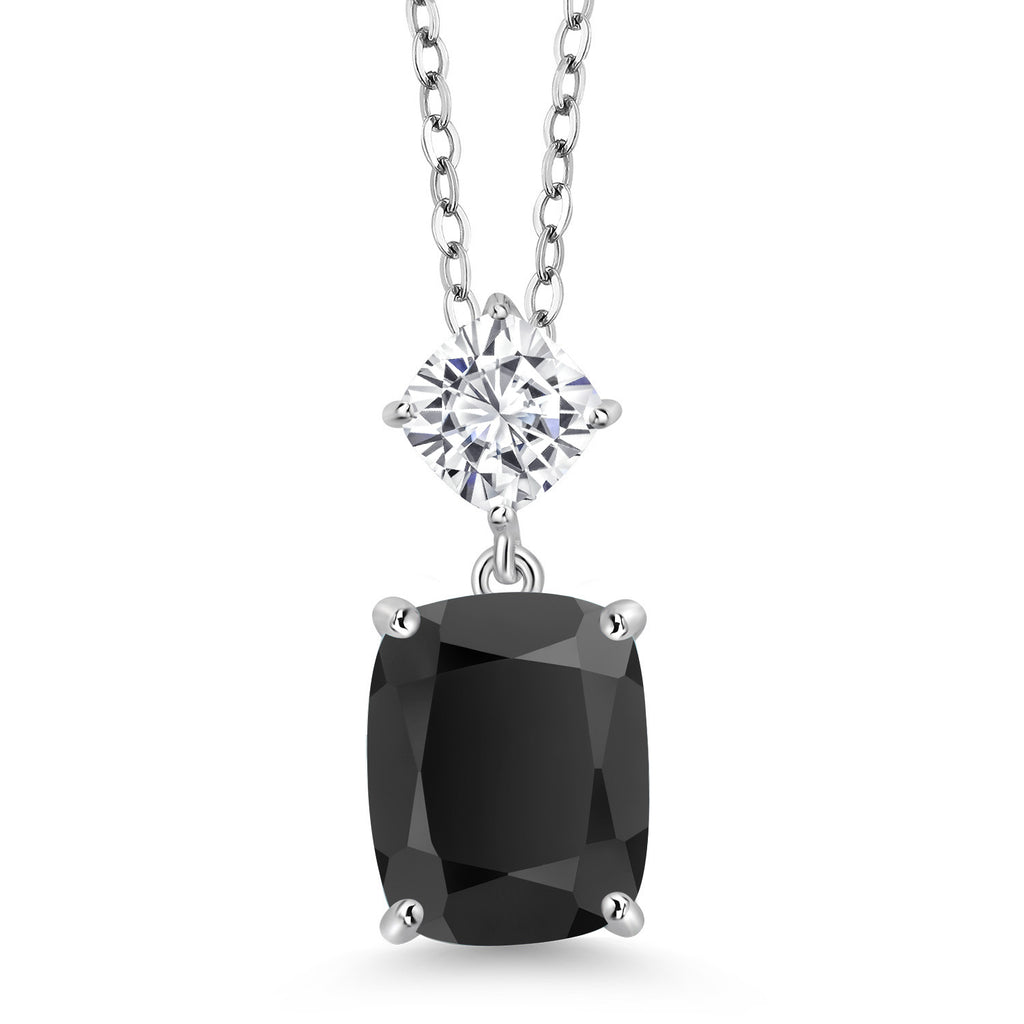 Onyx - December_Sterling Silver_Pendant in Sterling Silver