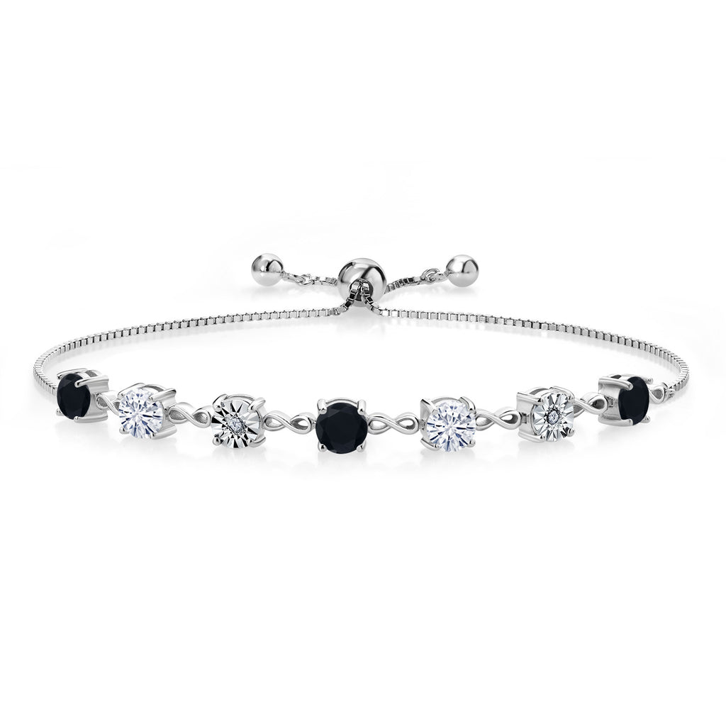 Onyx - December_925 Sterling Silver_Bracelet in 925 Sterling Silver