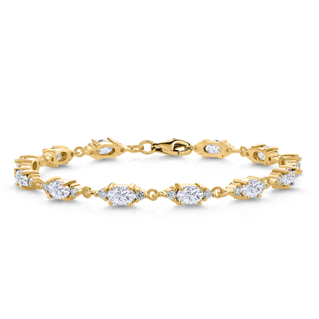 7 Inches_Bracelet in 925 Yellow Gold Plated Silver