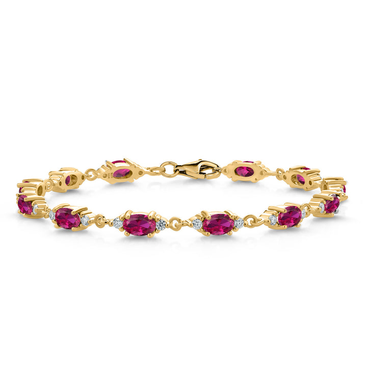 6.5 Inches_Bracelet in 925 Yellow Gold Plated Silver