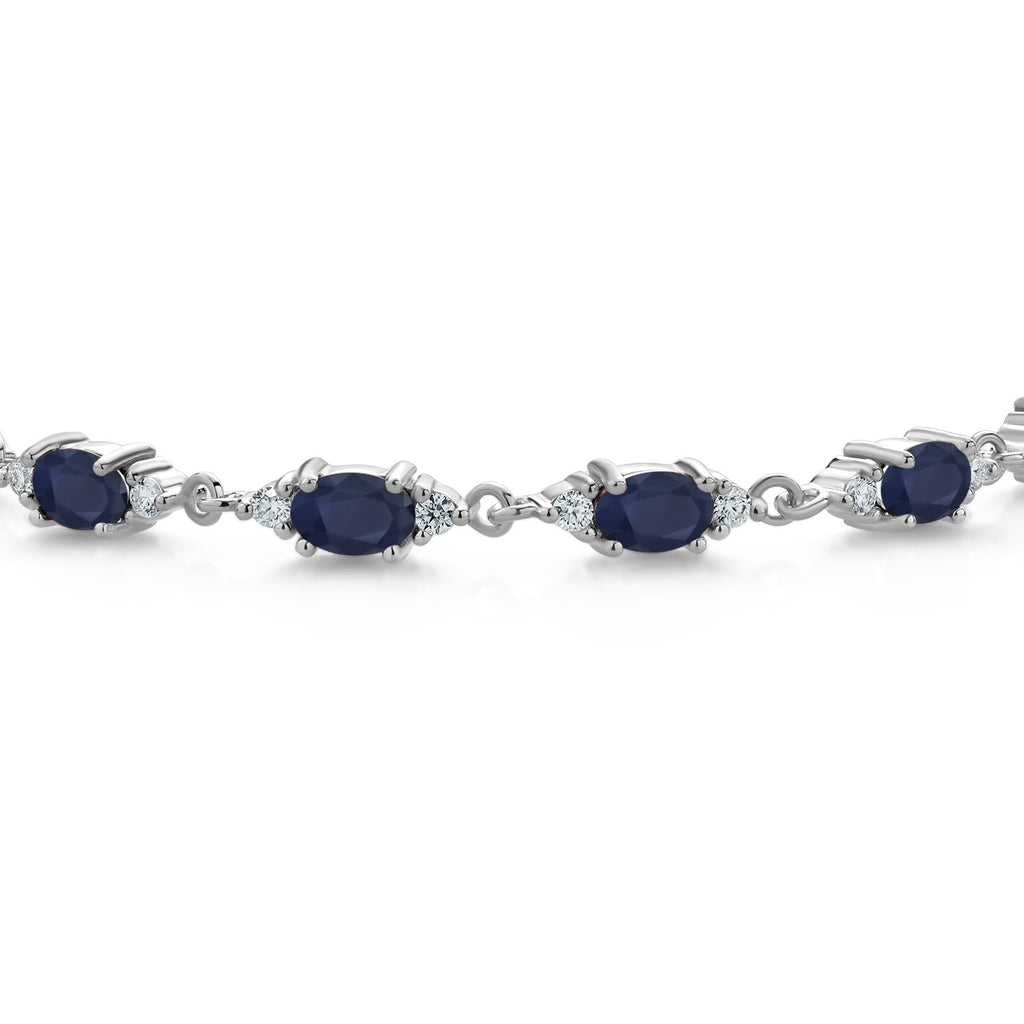 Sapphire - September_Bracelet in 925 Sterling Silver