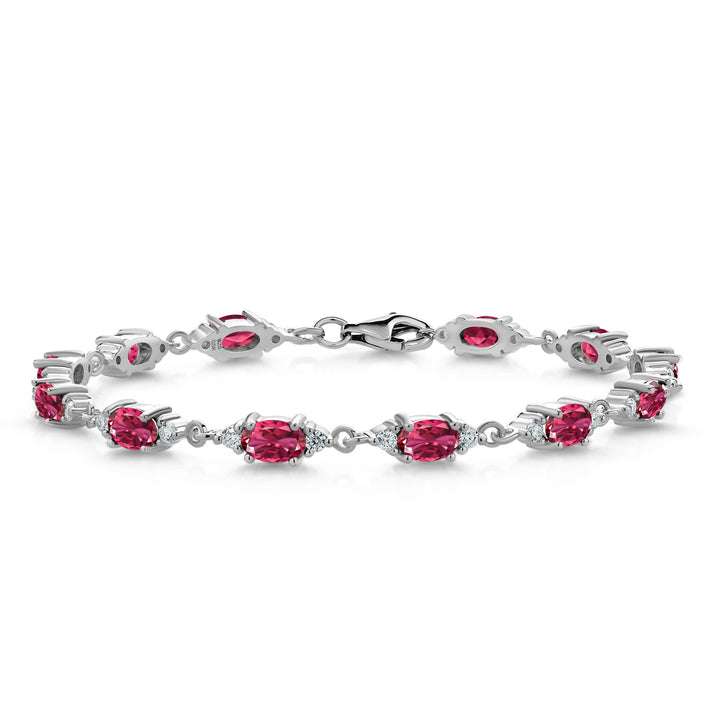 Tourmaline - October_Bracelet in 925 Sterling Silver
