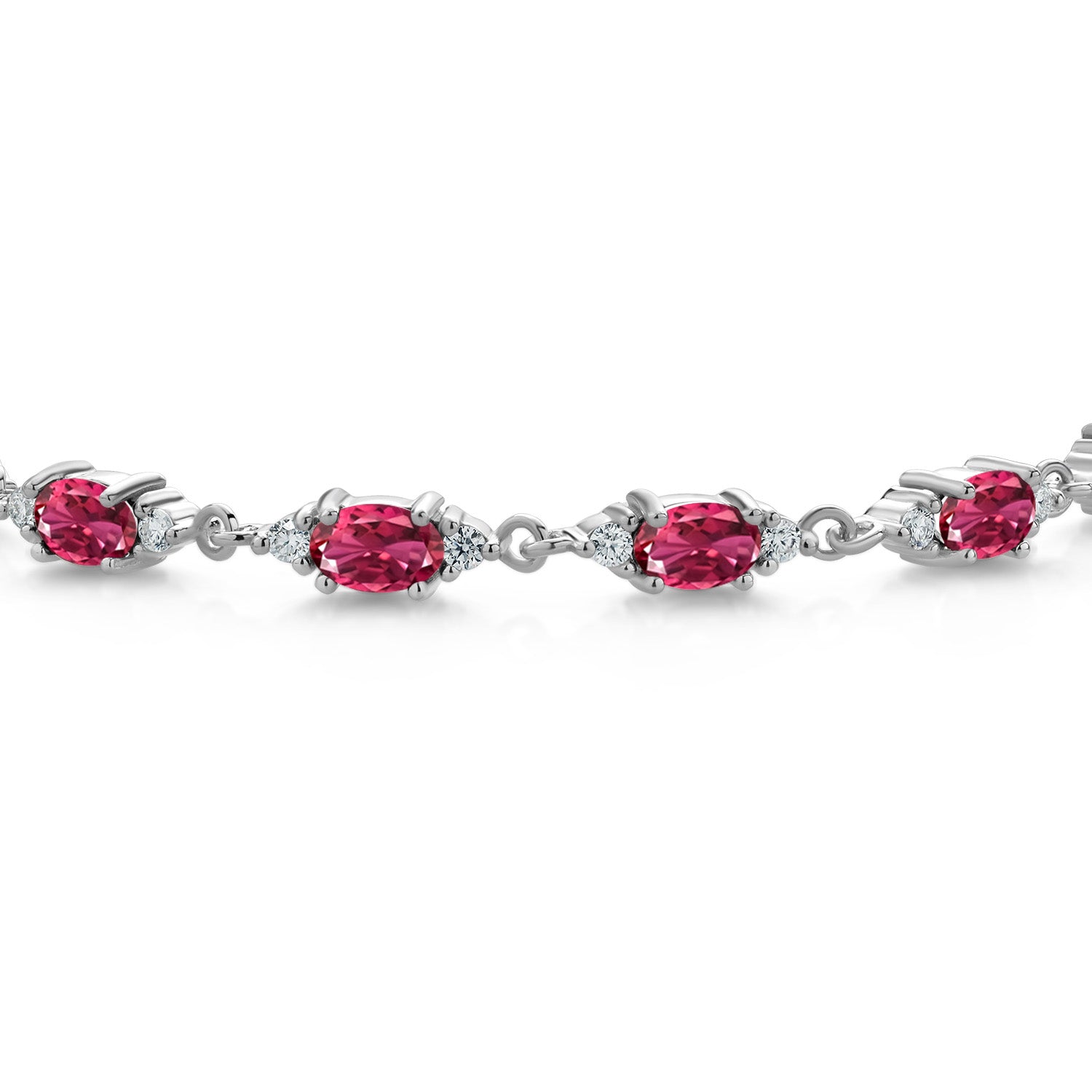 Tourmaline - October_Bracelet in 925 Sterling Silver
