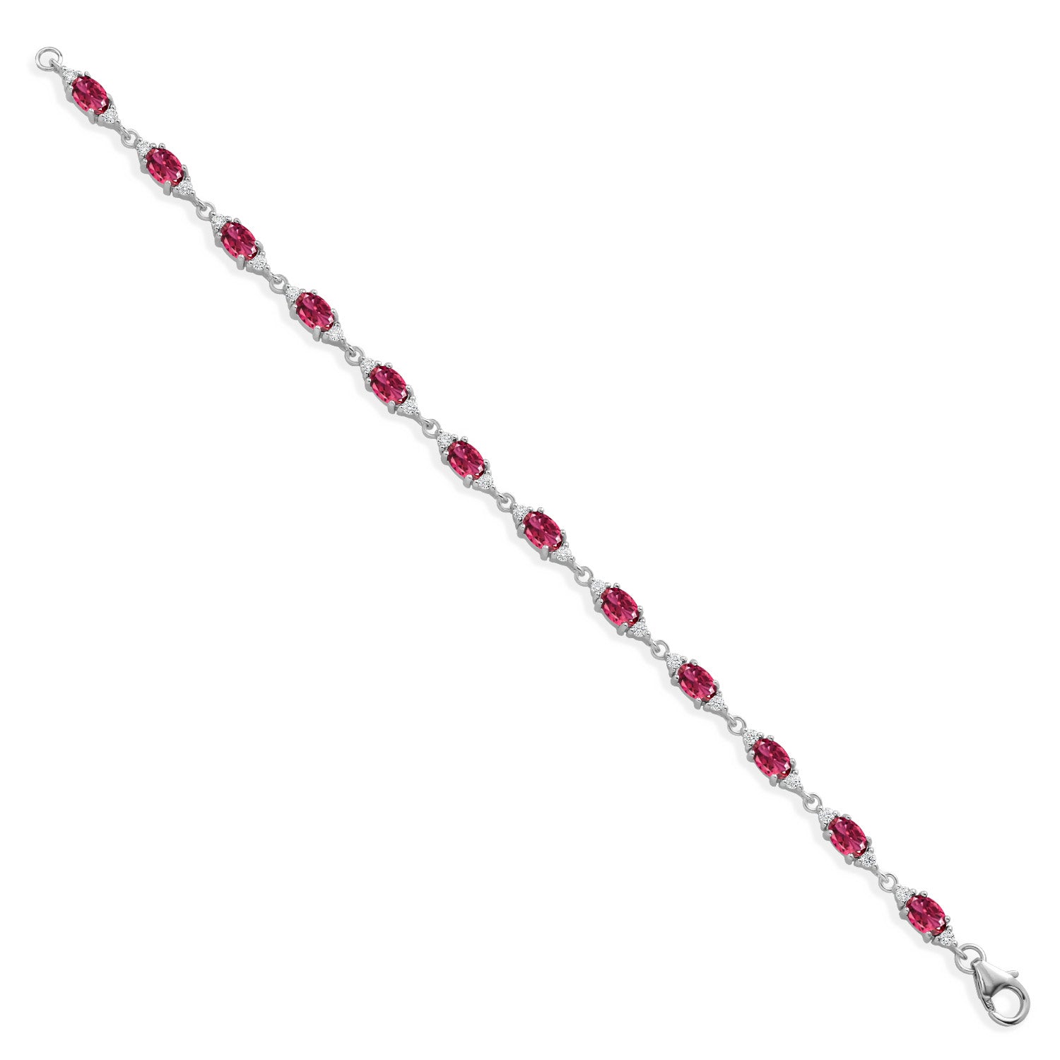 Tourmaline - October_Bracelet in 925 Sterling Silver