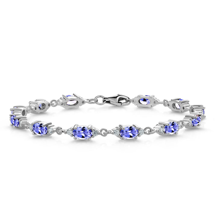 Tanzanite - December_Bracelet in 925 Sterling Silver