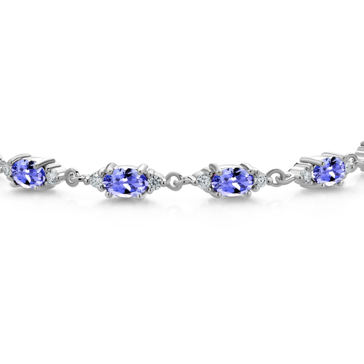Tanzanite - December_Bracelet in 925 Sterling Silver