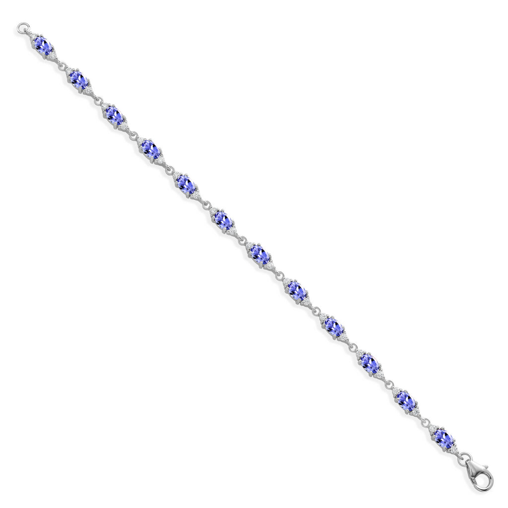 Tanzanite - December_Bracelet in 925 Sterling Silver
