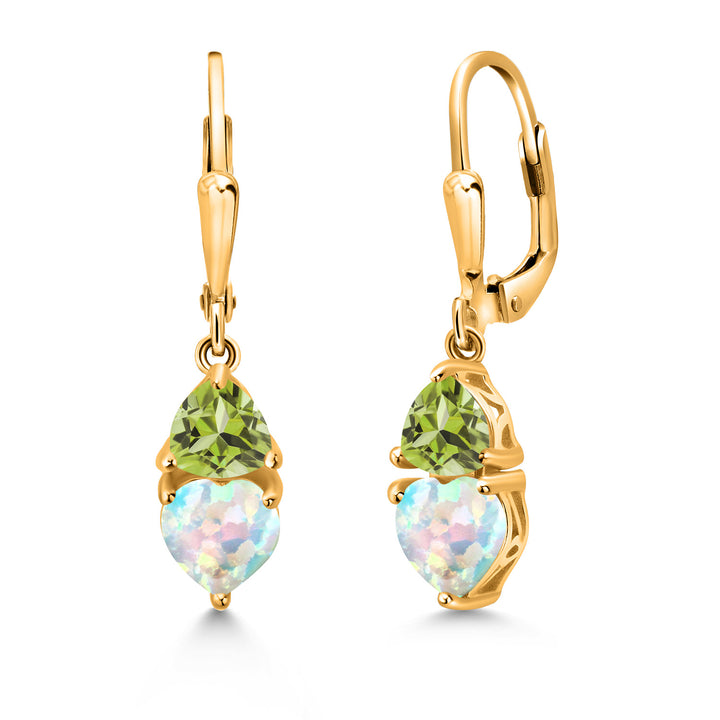 Earrings in 925 Yellow Gold Plated Silver
