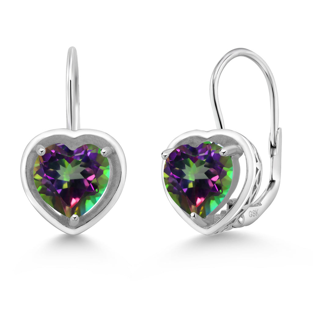 Green Mystic Topaz_Earrings in 925 Sterling Silver