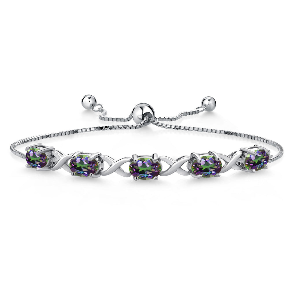 Green Mystic Topaz_Bracelet in 925 Sterling Silver
