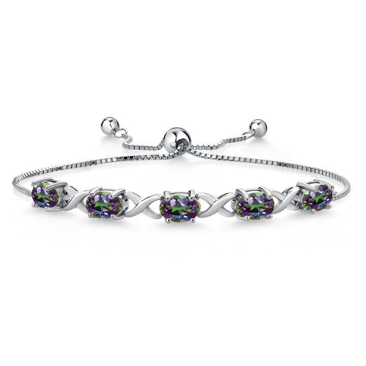 Green Mystic Topaz_Bracelet in 925 Sterling Silver