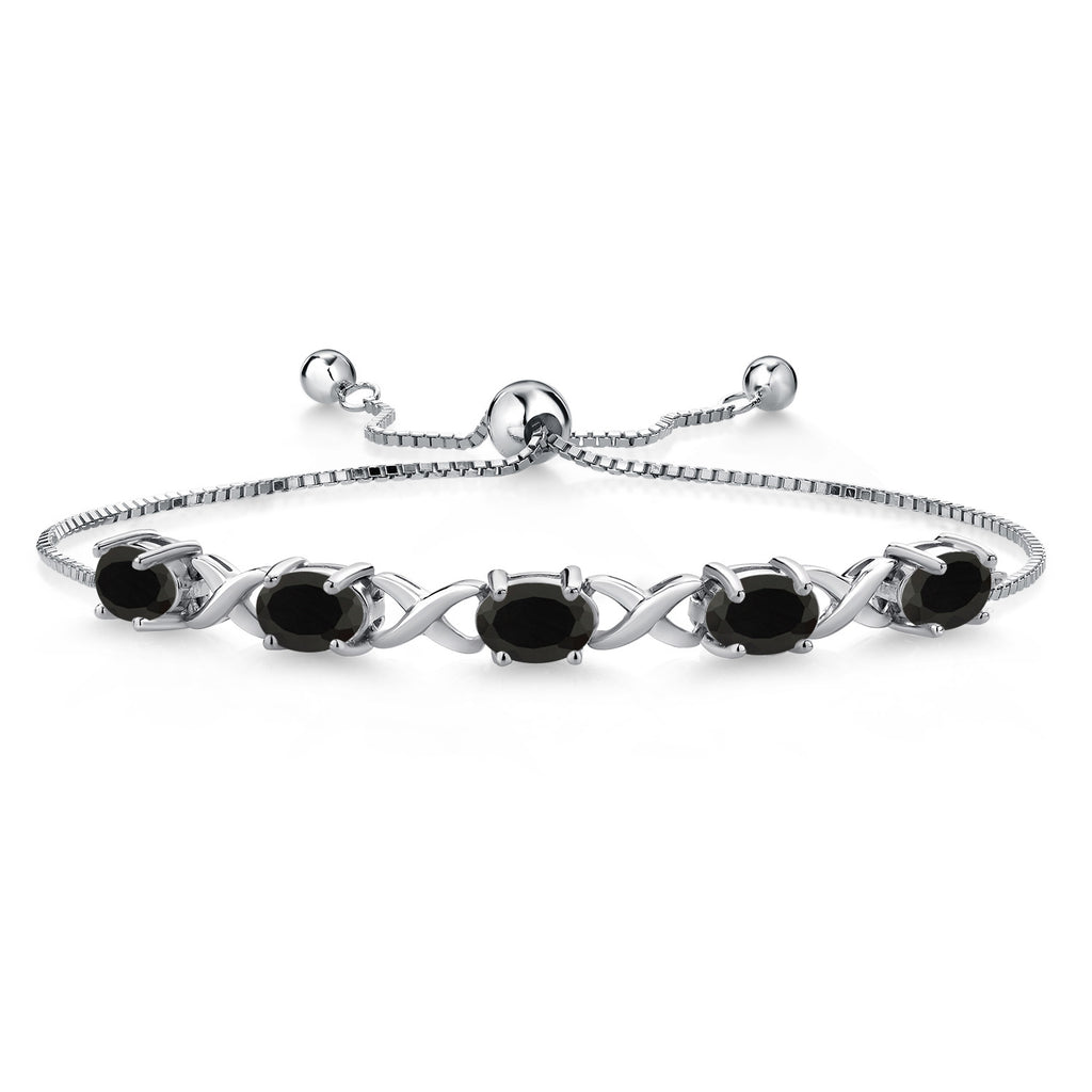 Onyx - December_Bracelet in 925 Sterling Silver