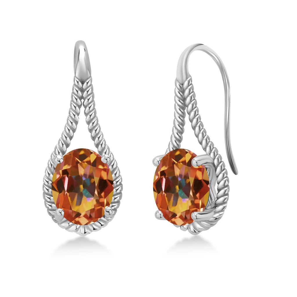 Ecstasy Mystic Topaz_Earrings in 925 Sterling Silver