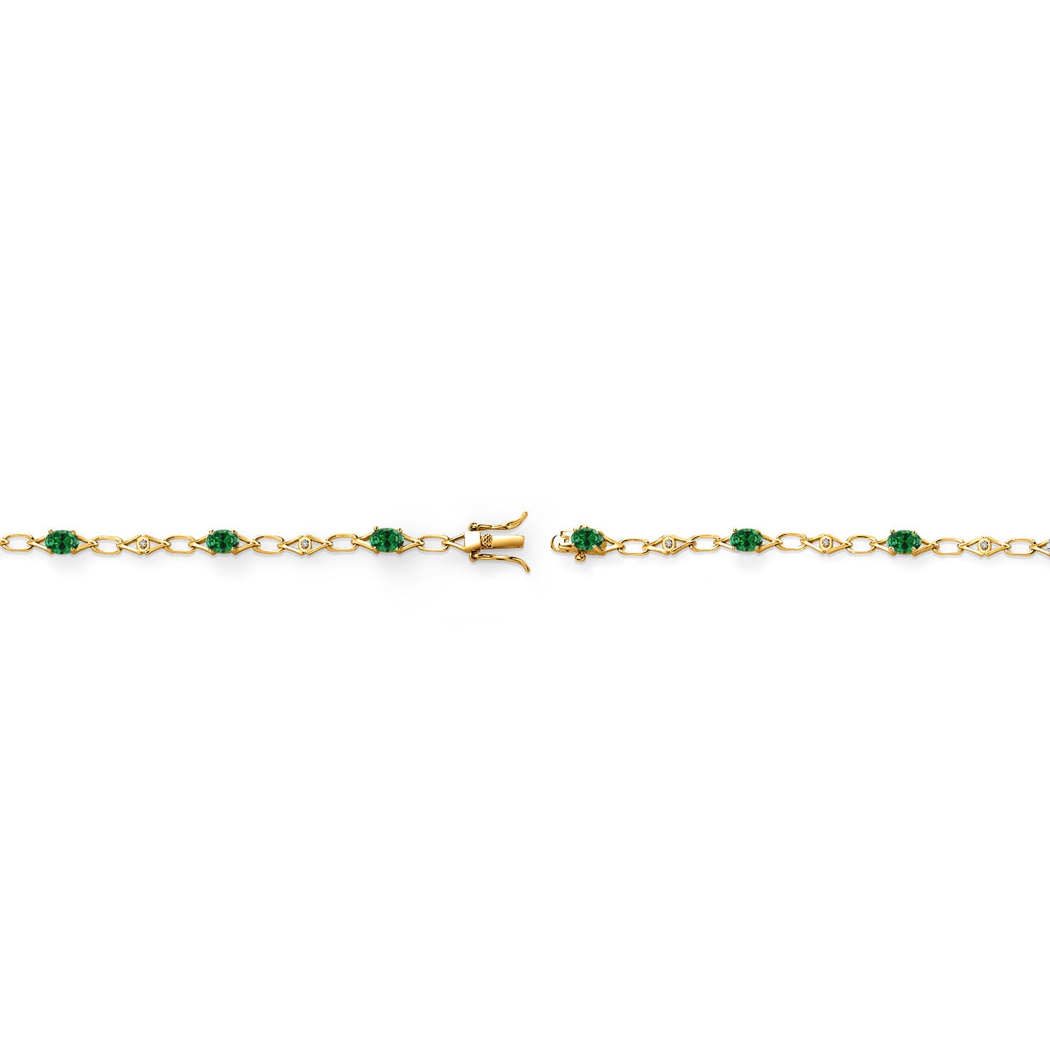 Bracelet in 925 Yellow Gold Plated Silver