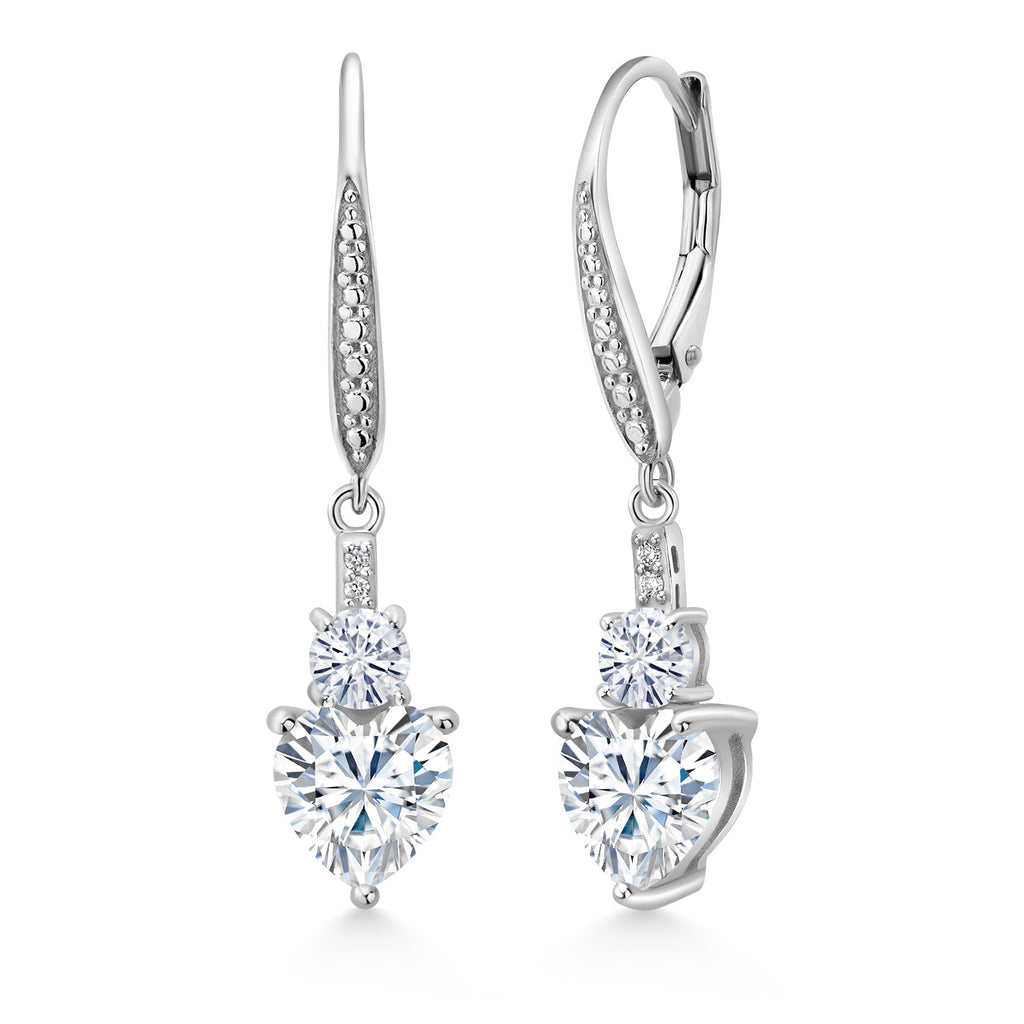 Very Light (IJK) and G - H_Earrings in 925 Sterling Silver