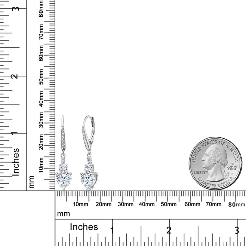 Very Light (IJK) and G - H_Earrings in 925 Sterling Silver