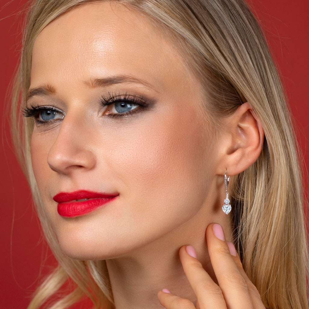 Very Light (IJK) and G - H_Earrings in 925 Sterling Silver