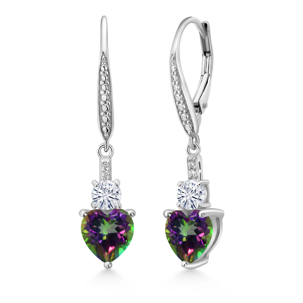 Green Mystic Topaz_Earrings in 925 Sterling Silver