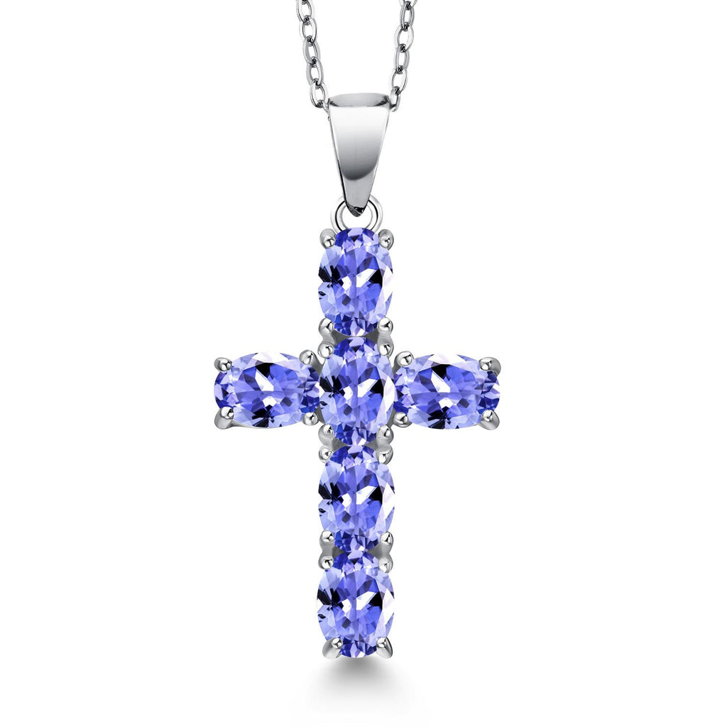 Tanzanite - December_Pendant in 925 Sterling Silver