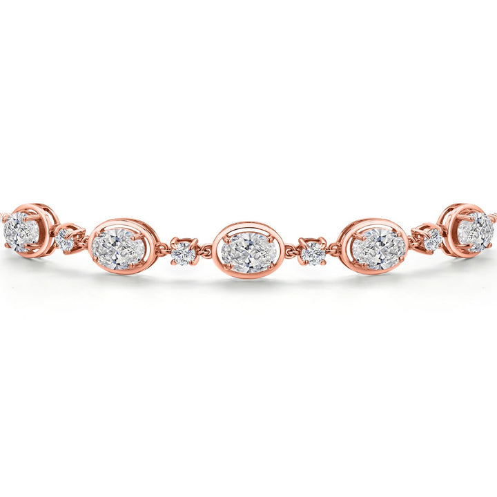 Bracelet in 925 Rose Gold Plated Silver